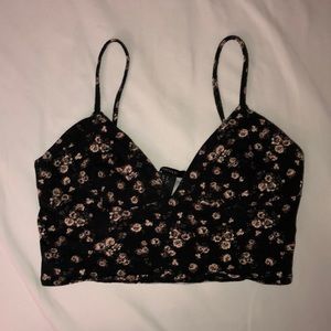 Coachella Floral Crop Top